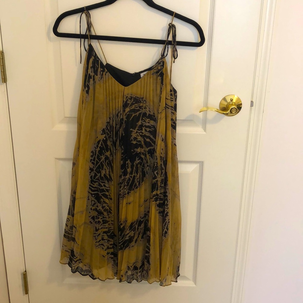 Halston Heritage Ruched Cocktail Vintage dress